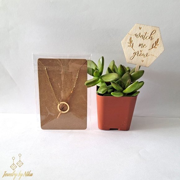 NEW 14K Yellow Gold Larionyx Adjustable Boho Minimalist Luxury Necklace - Picture 4 of 6